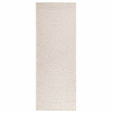 Rug ZIZUR Cream 80x200 cm Jute Look Indoor and Outdoor 4010373