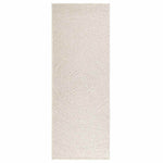 ZNTS Rug ZIZUR Cream 80x200 cm Jute Look Indoor and Outdoor 4010373