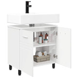 Bathroom Vanity Unit High Gloss White 60 x 35 x 60 cm 889409