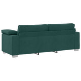 Sofa Set 2 pcs Dark Green 219 x 77 x 82 cm Fabric 3324745