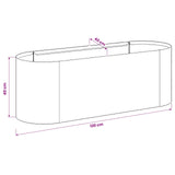 Raised Garden Bed Olive Green 120 x 40x 40 cm 8011687