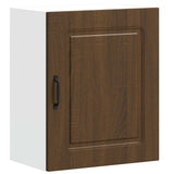 Kitchen Wall Cabinet Kalmar Brown Oak Engineered Wood 853571