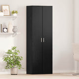 Highboard Black oak 60 x 35 x 180 cm Engineered wood 3365569