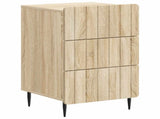Bedside Cabinet Sonoma Oak 43x 41 x 68 cm Engineered Wood 894327