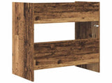 DJ Table Old Wood 82 x 45 x 102 cm Engineered Wood 8006754