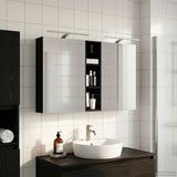 Bathroom Cabinet Set 3 pcs 120 x 14.5 x 70 cm Engineered wood 3403753