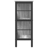 Bookshelf Grey Sonoma 82 x 32 x 79 cm Engineered Wood 883997