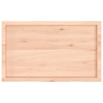 Bathroom Countertop 100x60x cm Untreated Solid Wood 3156039