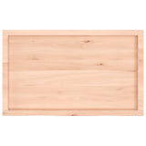 Bathroom Countertop 100x60x cm Untreated Solid Wood 3156039