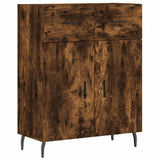 Highboard Smoked Oak 69.5x34x180 cm Engineered Wood 3198166