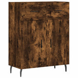 Sideboard Smoked Oak 69.5x34x90 cm Engineered Wood 828001