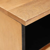 TV Cabinet with Drawer 100 x 33 x 46 cm Solid Mango Wood 4018098