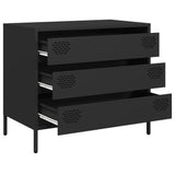Sideboard Black 68x39x58.5 cm Cold-rolled Steel 851292