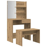 Dressing Table Set Artisan Oak Engineered Wood 3329190