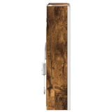 Bathroom Mirror Cabinet Smoked Oak 33 x 11.5 x 50 cm 889219