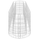 Gabion Raised Bed Galvanised Iron 260x50x50 cm 152026
