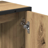 Bathroom Furniture Set Wall-mounted 2 pcs Brown Engineered wood 3334328
