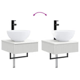 Bathroom Cabinet Set 5 pcs White 43 x 11.5 x 60.5 cm 3406287