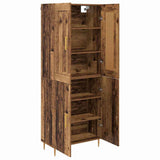 Highboard Old Wood 69.5 x 34 x 180 cm Engineered Wood 3415670