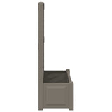 Big Planter with Trellis Grey 99.5 x 43 x 133.5 cm PP 42041723