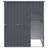 Dog House with Roof Anthracite 165x153x181 cm Galvanised Steel 172363