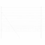 Field Fence Silver 25 x 1.5 m Galvanised steel 42005821