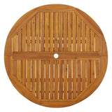 Folding Garden Table 110 cm Solid Acacia Wood 316844