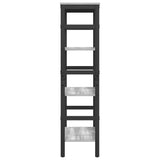Bookshelf Grey Sonoma 60 x 29.5 x 115 cm Engineered Wood 883925