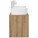 Bathroom Furniture Set 3 pcs Artisan Oak 49.5 x 44.5 x 65 cm 3405890
