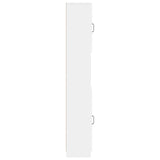 Bathroom Cabinet with Open Shelf UTRECHT White 30 x 31 x 187 cm 897695