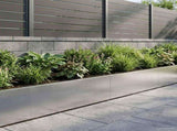 Retaining Wall 2 pcs 100 x 12 x 40 cm Stainless Steel Silver 8015147