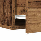 Bedside Cabinet 2 pcs Old Wood 35 x 35 x 20 cm Engineered Wood 863783