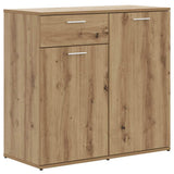Sideboard Artisan Oak 80x36x75 cm Engineered Wood 856007
