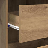 Desk with Drawer Artisan Oak 90 x 37.5 x 75 cm Engineered Wood 869497