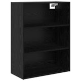 Highboard Black Oak 69.5 x 34 x 180 cm Engineered Wood 3416100