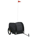 Bike Trailer Black 45 kg Iron 94129