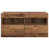 TV Wall Cabinet Old Wood 80 x 30 x 40 cm Engineered Wood 882977