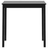 Bar Table MDF Black 115x55x107 cm 240378