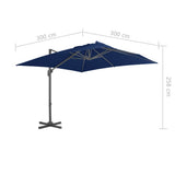 Cantilever Garden Parasol Azure blue 47002