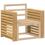 Armrests Module 2 pcs White 58.5 x 10 x 61 cm Solid Acacia Wood 901526