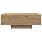 Coffee Table Artisan Oak 85x55x31 cm Engineered Wood 856403