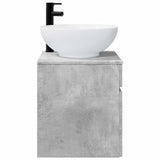 Wall-mounted Sink Vanity Concrete Grey 49 x 44.5 x 66.5 cm 890605
