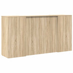 Reception Desk Sonoma Oak 200x50x103.5 cm Engineered Wood 3324180