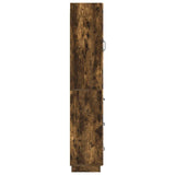 Cabinet Set 2 pcs Smoked Oak 33 x 34.5 x 87 cm Engineered Wood 3416813