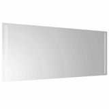 LED Bathroom Mirror Transparent 100 x 40 cm Tempered Glass 42045803