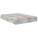 Storage Bed with Drawer Sonoma Oak 150 x 200 cm Engineered Wood 3411560