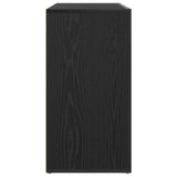 Sideboard Black Oak 120 x 36 x 69 cm Engineered Wood 3333865