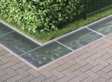 Grating Silver 80 x 50 x 2 cm Hot-Dip Galvanised Steel 42018656