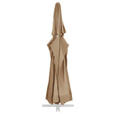 Replacement Fabric for Outdoor Parasol Taupe 610 cm 312549