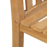 44999 5 Piece Outdoor Dining Set Solid Teak Wood